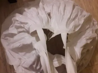 Cancán con enagua blanco