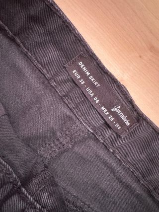 Falda tejana blanca Lefties