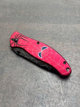 Navaja Albainox Spiderman 8cm Hoja
