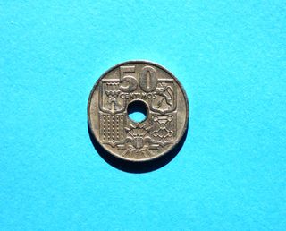 11 Monedas 50 Cts España 1949 Estrella 52