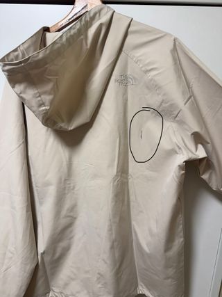 Chubasquero The North Face Beige