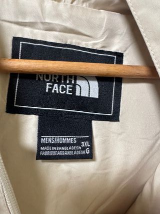 Chubasquero The North Face Beige
