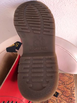 Botas Snipe Rojas Sin Estrenar , número 39.