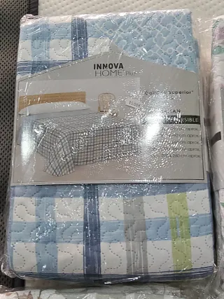 Colcha de verano reversible