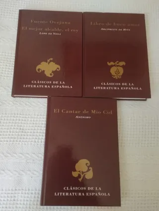 3 clásicos de la literatura española