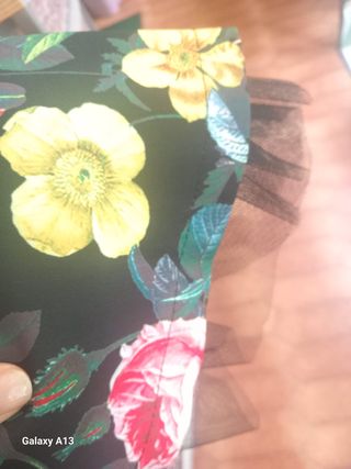 Vestitino estivo Black Love floreale