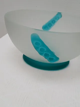 Centrotavola vintage vetro made in Italy