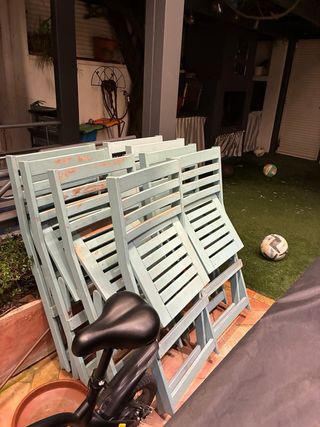 Sillas de madera para jardín