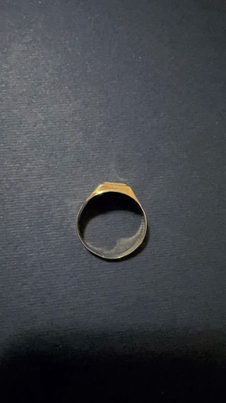 Anello Scudo Diamantato in Oro 18Kt 750