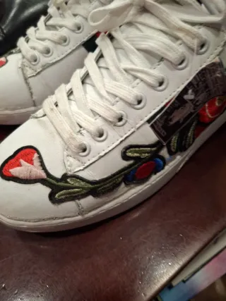 Tenis Gucci Bordados Multicolor
