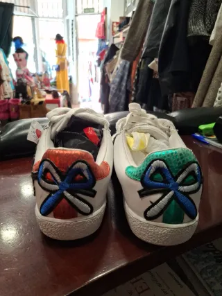Tenis Gucci Bordados Multicolor