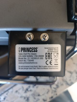 Princess Plancha de cocina Table Chef Pro Classic