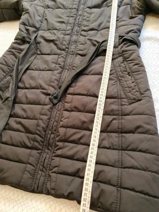 Chaqueta acolchada negra