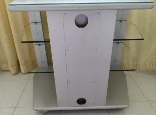 Mesa TV Plataforma Cristal