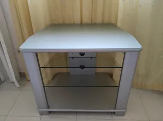 Mesa TV Plataforma Cristal