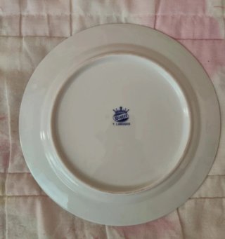 Prato Coleção Porcelana Limoges Bister Novo