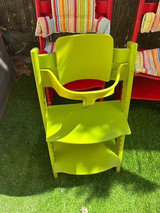 Sillas Stokke (Trío) Rojas y Verde