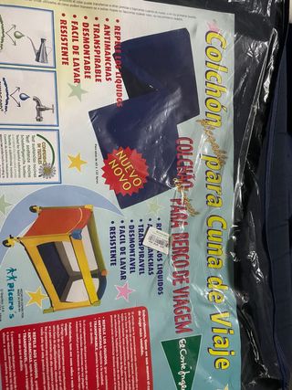 Colchón Plegable para Cuna de Viaje
