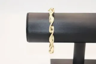 Pulsera Rizada Greca Graziella 18K Oro