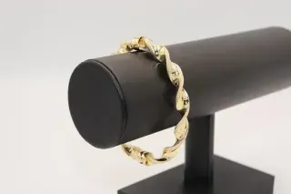 Pulsera Rizada Greca Graziella 18K Oro