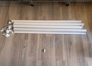 4 Estores Enrollables Beige 164 x 280