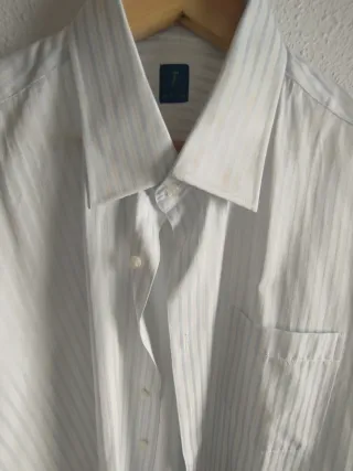 Camisa de vestir hombre blanca