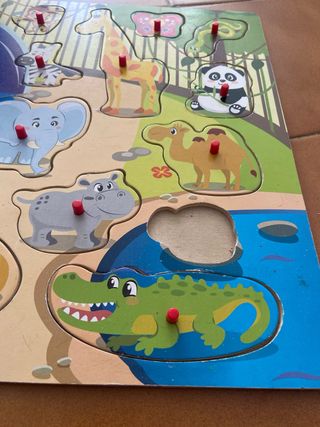 Puzzle de Madera Animales de la Selva