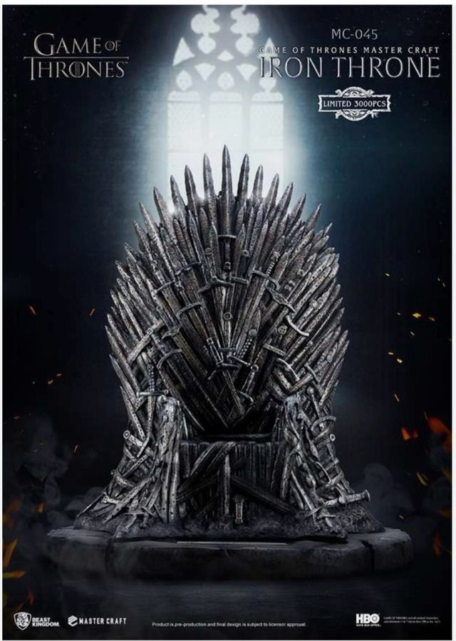 Trono de Hierro HBO oficial Juego de Tronos 1/6