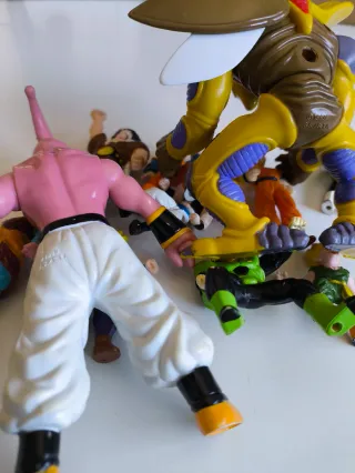 Lote Figuras Dragon Ball AB Toys B.S/S.T.A 1989