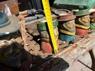 Lote 7 Jarras Antiguas Toby Jugs Personajes