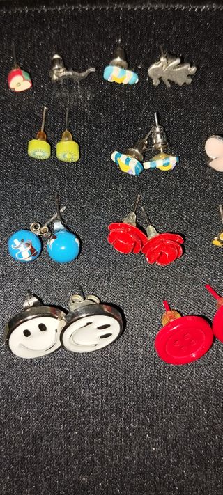 Lote de pendientes variados