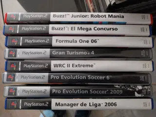 8 Juegos PlayStation 2: Buzz, Formula 1, Gran Turi