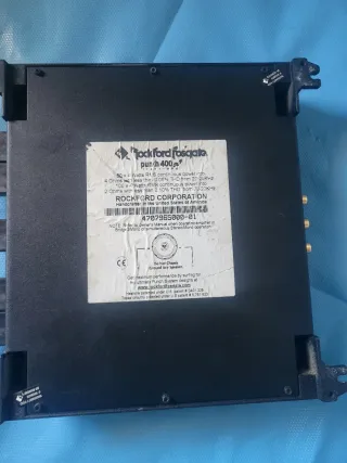 Rockford Fosgate Punch 400a4 Amplificador