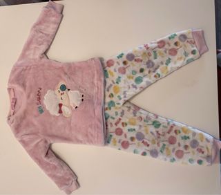 Pijama niña peluche talla 4 años