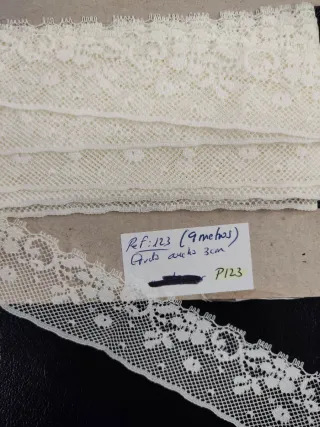 Puntilla 9m Ref:123 Ancho 3cm Crudo