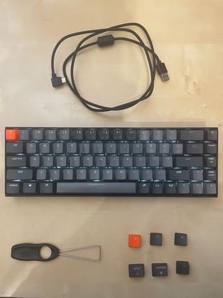 Teclado Mecánico Keychron K6 (switches azules)