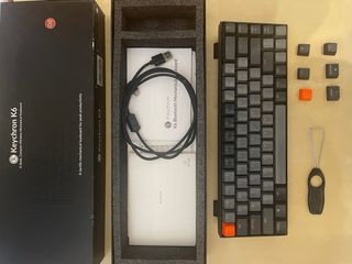 Teclado Mecánico Keychron K6 (switches azules)