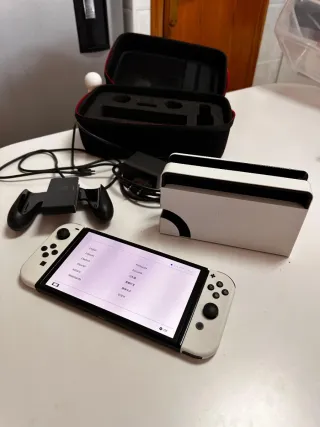 Nintendo Switch OLED Blanca + Accesorios