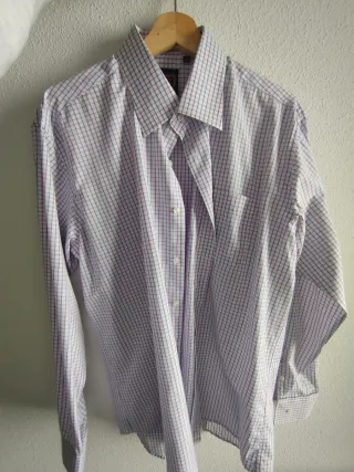 Camisa de vestir hombre rosa