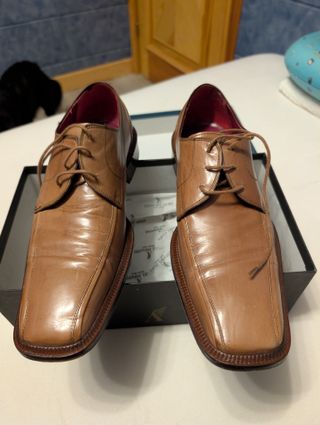 Zapatos de vestir Angel Infantes marrones