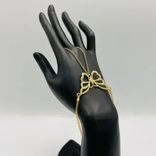 Pulsera Manita Mariposa 18K