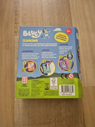 Libro Juego Bluey Ilumina