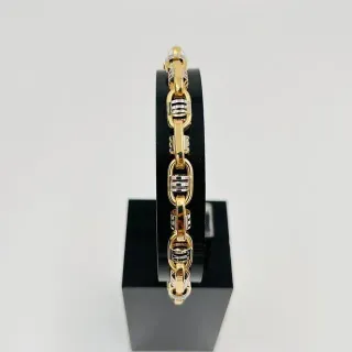 Pulsera Barbate Bicolor 18k