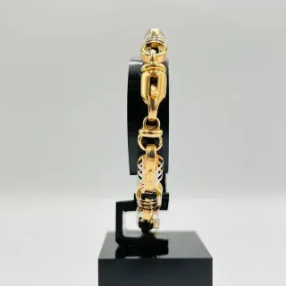 Pulsera Barbate Bicolor 18k