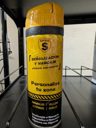 Pintura Señalización Amarilla vado