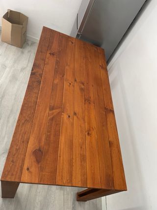 Mesa comedor madera 180x88 cm