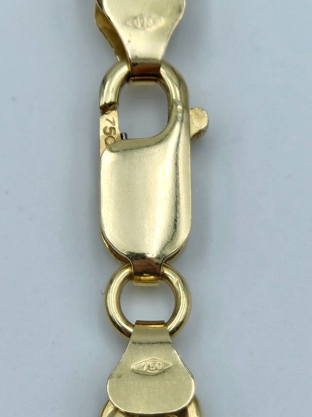 Cadena de Oro 18K, Cordón Grueso, 27,44gr, 60cm