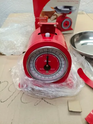 Báscula de Cocina ARDES Roja Mecánica