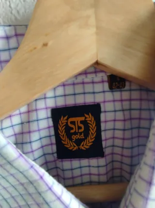 Camisa de hombre a cuadros