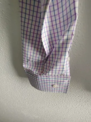 Camisa de hombre a cuadros